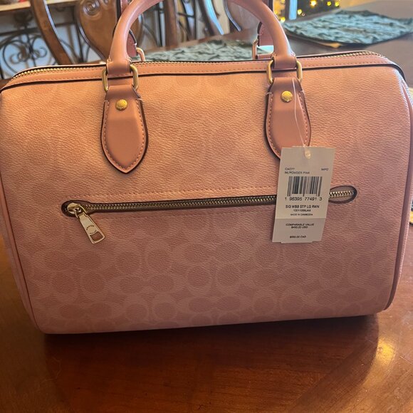 NWT COACH Large Rowan in Powder Pink! - Picture 2 of 6